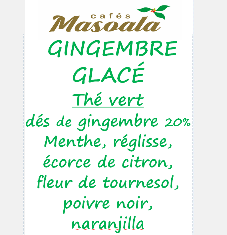 GINGEMBRE GLACE