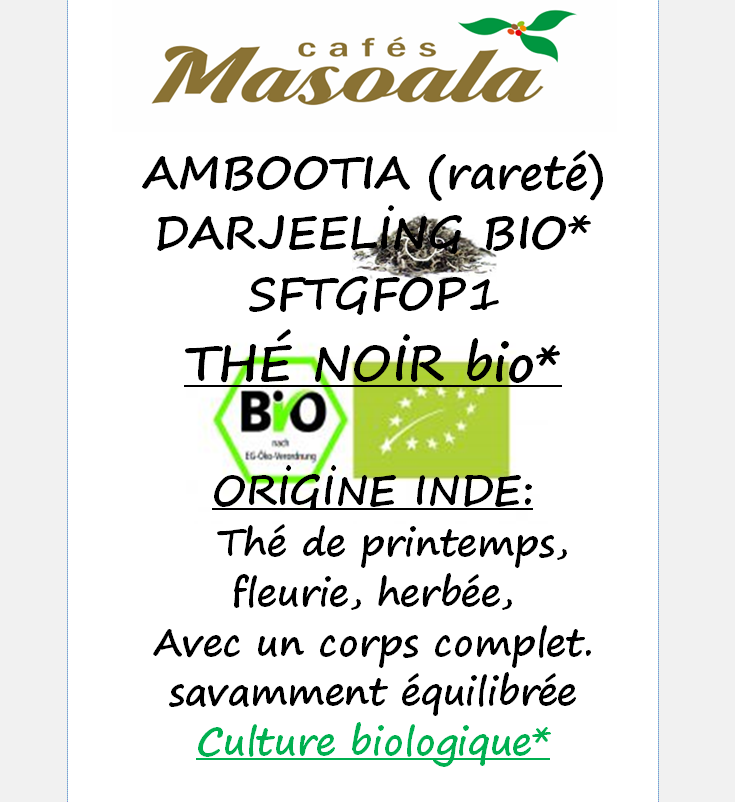 AMBOOTIA RARETE DARJEELING