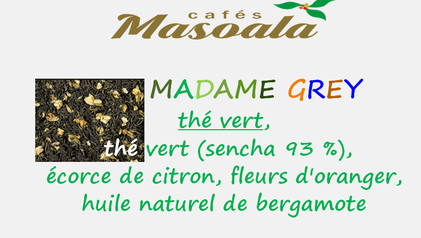 MADAME GREY (MEILLEUR VENTE)