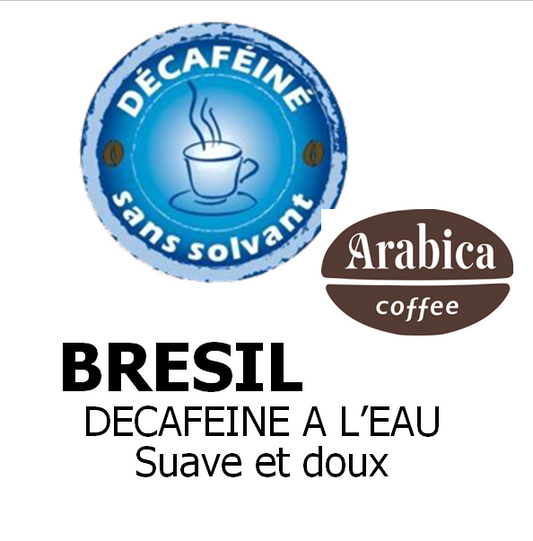 Décaféiné à l’eau
