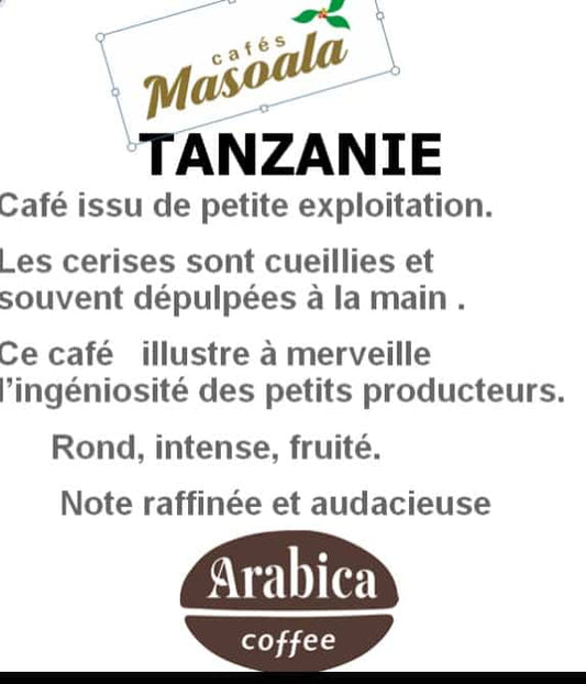 Bref récapitulatif du café Tanzanie