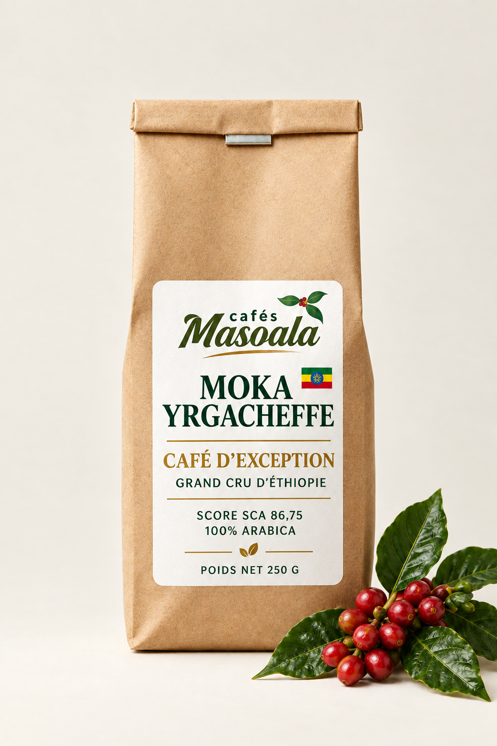 Moka Yrgacheffe, Café d’exception, Score SCA 86,75